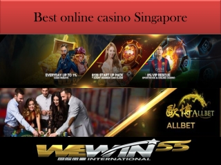 Best online casino Singapore is a real gambling platform
