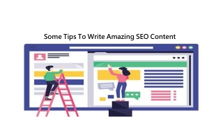 Some Tips To Write Amazing SEO Content | Content Writing US