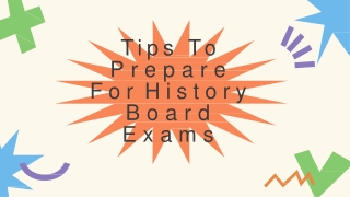 Tips To Prepare For History Board Exams