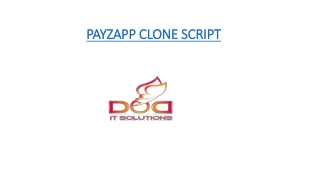 PAYZAPP CLONE SCRIPT | Payzapp ReadyMade Script | DOD