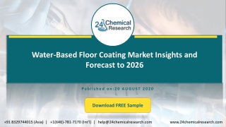 Water-Based Floor Coating Market Insights and Forecast to 2026