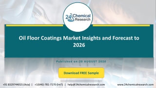 Oil Floor Coatings Market Insights and Forecast to 2026