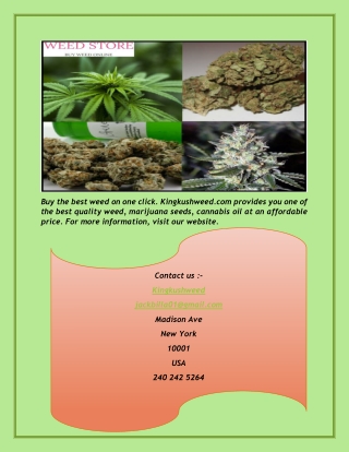 Buy weed online | Kingkushweed.com