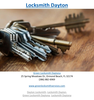 Locksmith Dayton