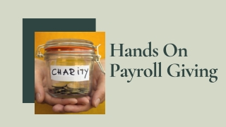 Payroll Giving in Action