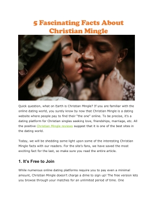 Christian mingle reviews