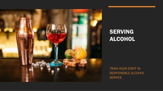 Train Your Staff In Responsible Alcohol Service