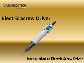 Buy Electric Screwdrivers Online at Best Prices