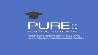 Pure Staffing Solutions | Leading Employment Agency in Canada