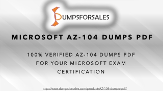 Azure AZ-104 Dumps Pdf  ¬ (2020-Aug) Recommendation Of Superiors