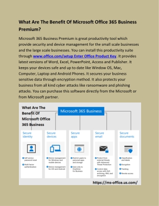 What Are The Benefit Of Microsoft Office 365 Business Premium?