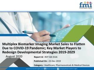 Multiplex Biomarker Imaging Market Sales to Flatten Due to COVID-19 Pandemic; Key Market Players to Redesign Development