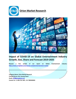 Impact of COVID-19 on Global Entertainment Industry Research and Forecast 2019-2025