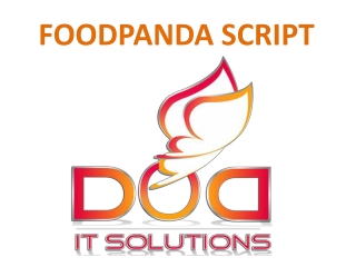 FOOD PANDA CLONE | FOODPANDA SCRIPT - DOD IT Solution