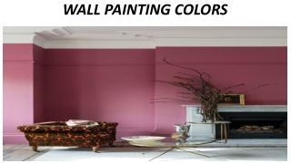 Wall Painting Colors