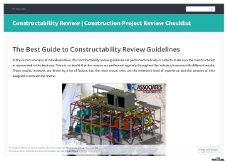 The Best Guide to Constructability Review Guidelines