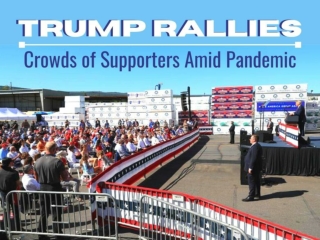 Trump rallies crowds of supporters amid pandemic