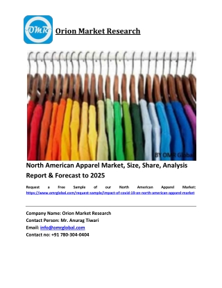 North American Apparel Market Size, Industry Trends, Share and Forecast 2019-2025