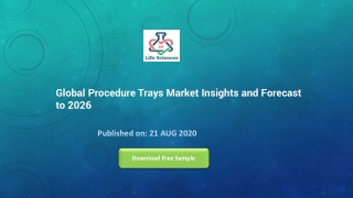Global Procedure Trays Market Insights and Forecast to 2026
