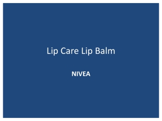 Lip Care Lip Balm - Nivea
