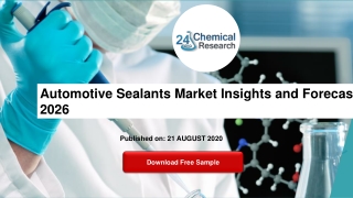 Automotive Sealants Market Insights and Forecast to 2026