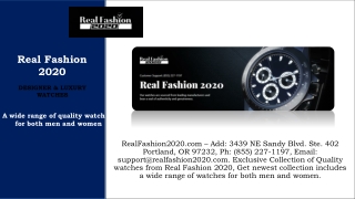 RealFashion2020.Com - Ph (855) 227-1197