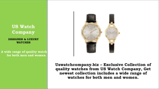 US Watch Company Biz