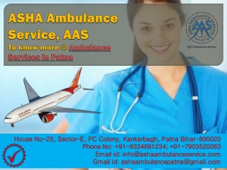 Choose Multiple ICU Setup Ambulance Services in Patna | AAS