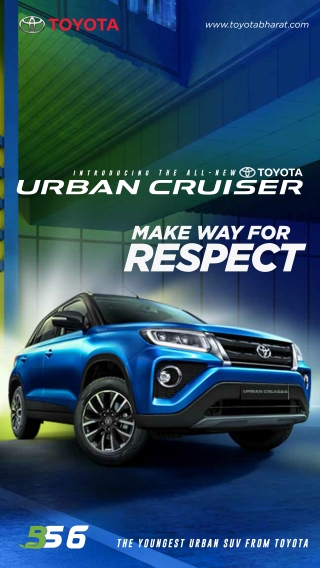 Toyota Urban Cruiser Booking Open