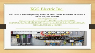 KGG Electric Inc