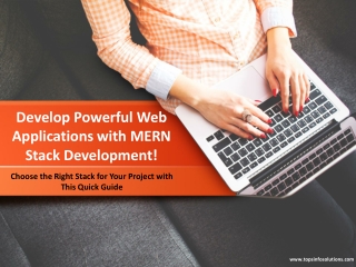 Develop Powerful Web Applications with MERN Stack Development!