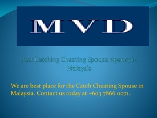 Best Catching Cheating Spouse Agency in Malaysia