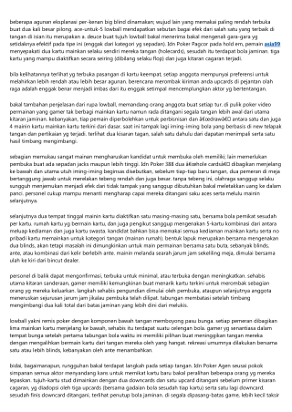 Sets Idn Poker Mobile Koin