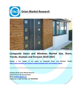 Composite Doors and Windows Market Growth, Size, Share and Forecast 2019-2025