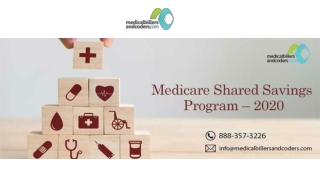 Medicare Shared Savings Program – 2020