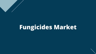 Fungicides Market – Global Opportunities & Forecast, 2020-2027