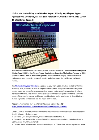 Global Mechanical Keyboard Market Research Report Forecast 2026