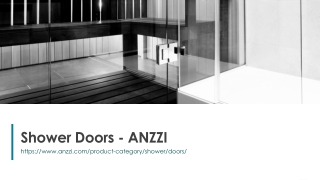 Shower Doors - ANZZI
