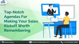 Top-Notch Agendas For Making Your Sales Kickoff Worth Remembering