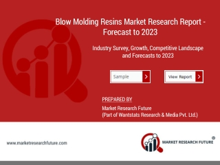 Blow Molding Resins Market - Growth, Share, Forecast, Size, Trends, Top Manufacturers and Outlook 2023