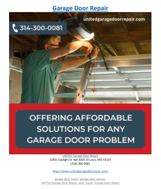 Garage Door Repair