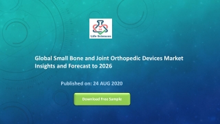 Global Small Bone and Joint Orthopedic Devices Market Insights and Forecast to 2026