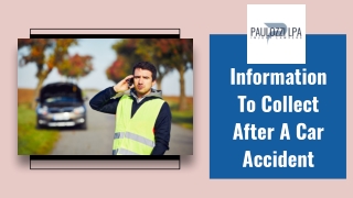 Information To Collect After A Car Accident