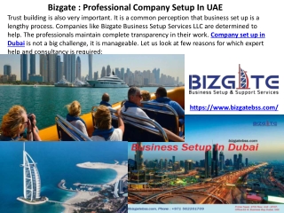Mainland Company Setup In UAE