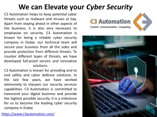 Automation company in dubai