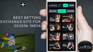 Best Betting Exchange Site for 2020 in India – Livebid