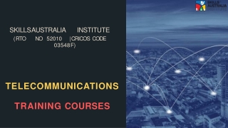 Study telecommunications Training Courses In The Top College In Australia