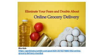 Fears and Doubts About Online Grocery Delivery