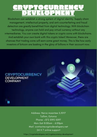 Cryptocurrency Development | Crypto Developers