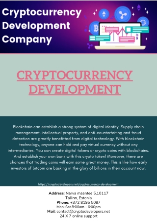 Cryptocurrency Development | Crypto Developers